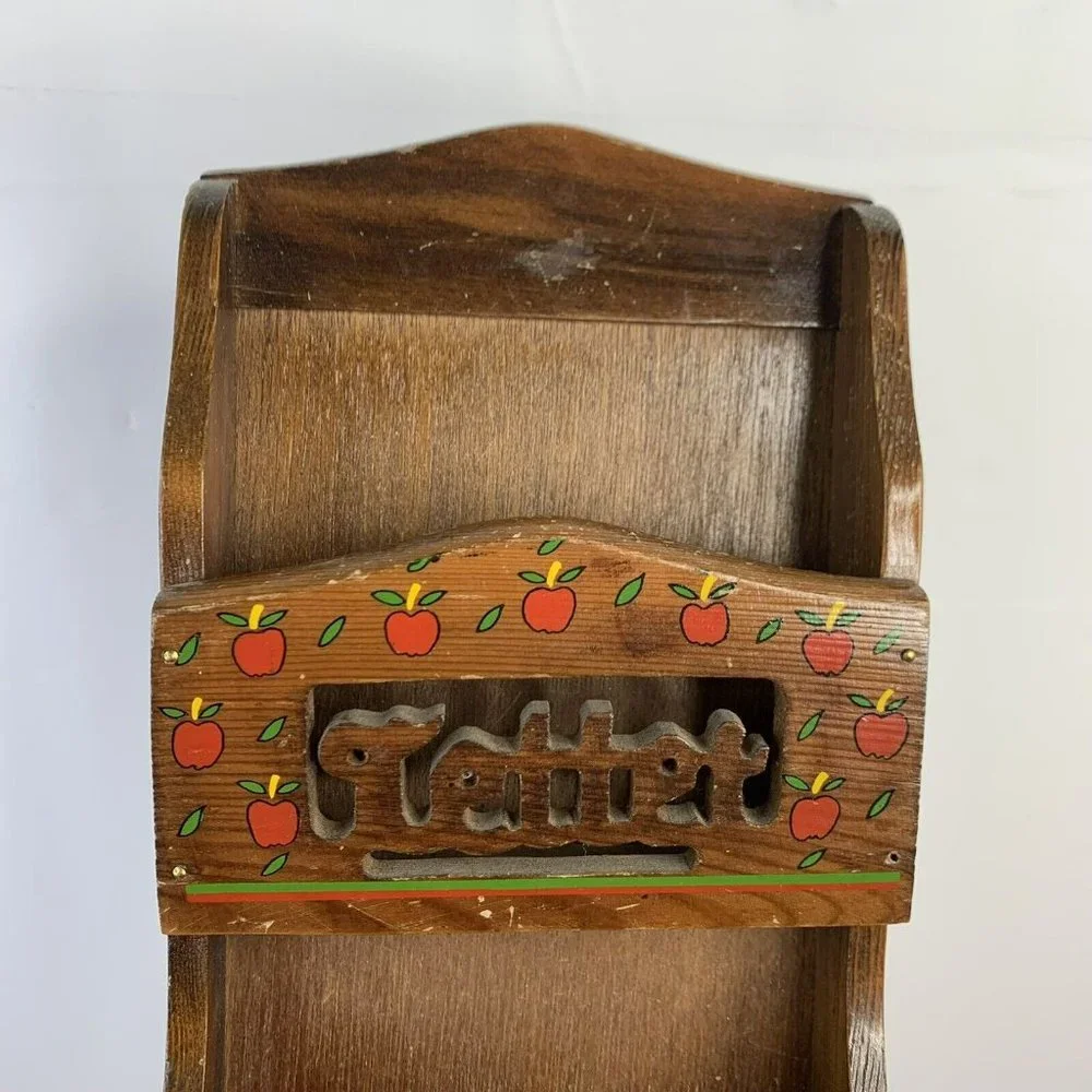 Vintage wooden letter